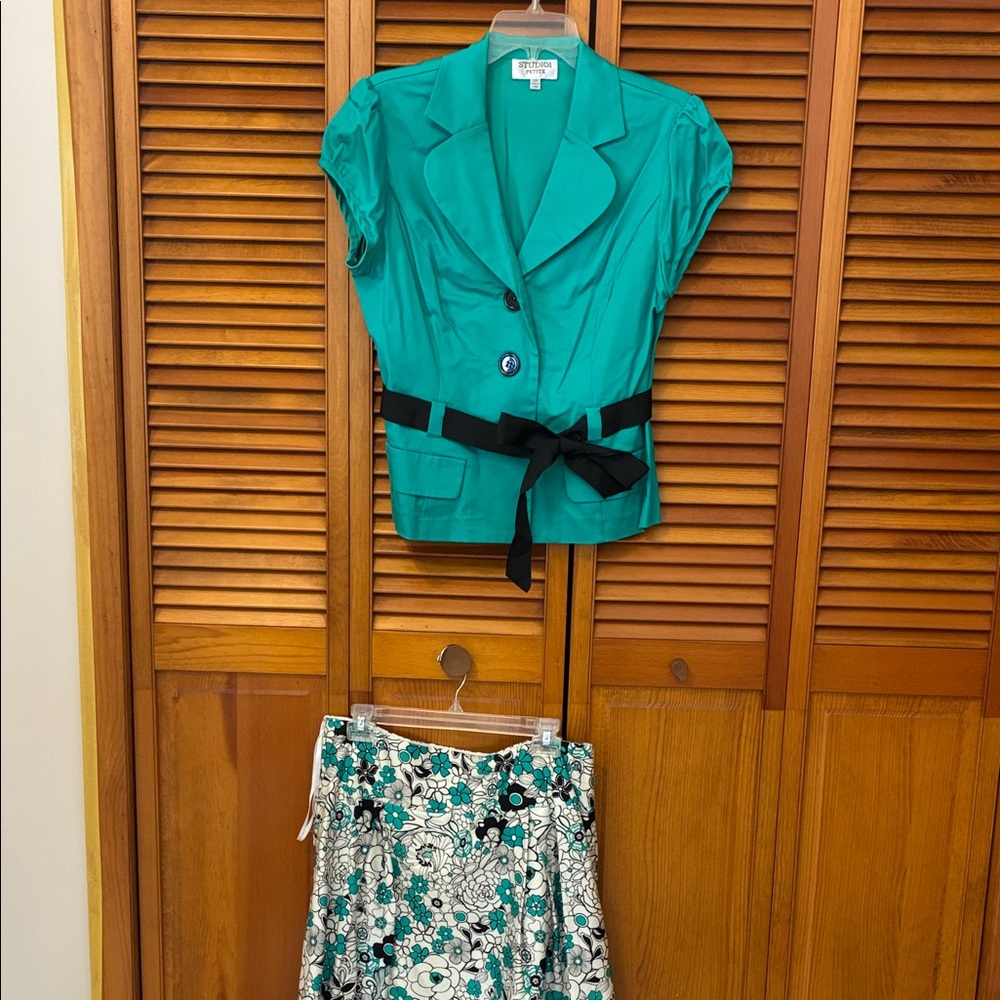 Floral A-Line Skirt
